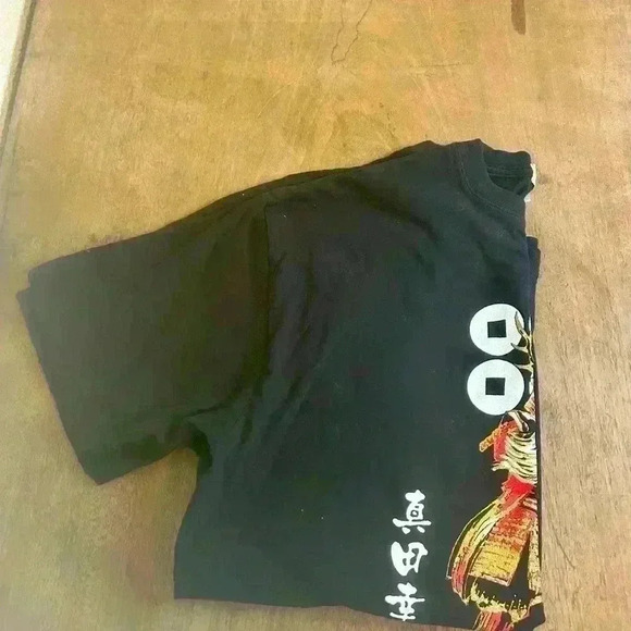 Authentic Men’s Japanese Sakuto Samurai Anime Black TShirt imported Japan Sz L - Picture 7 of 9